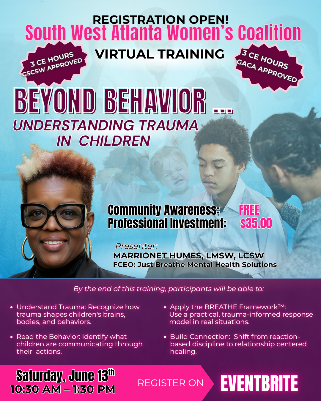 Beyond Behavior Event Flyer 1